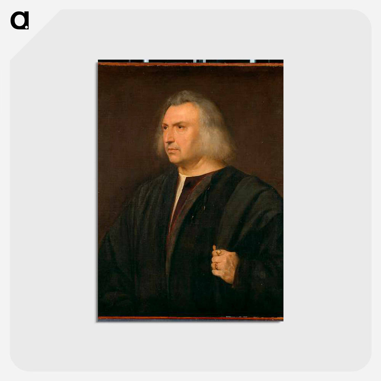 アートポストカード-Gian Giacomo Bartolotti da Parma - ティツィアーノ ヴェチェッリオ Postcard.