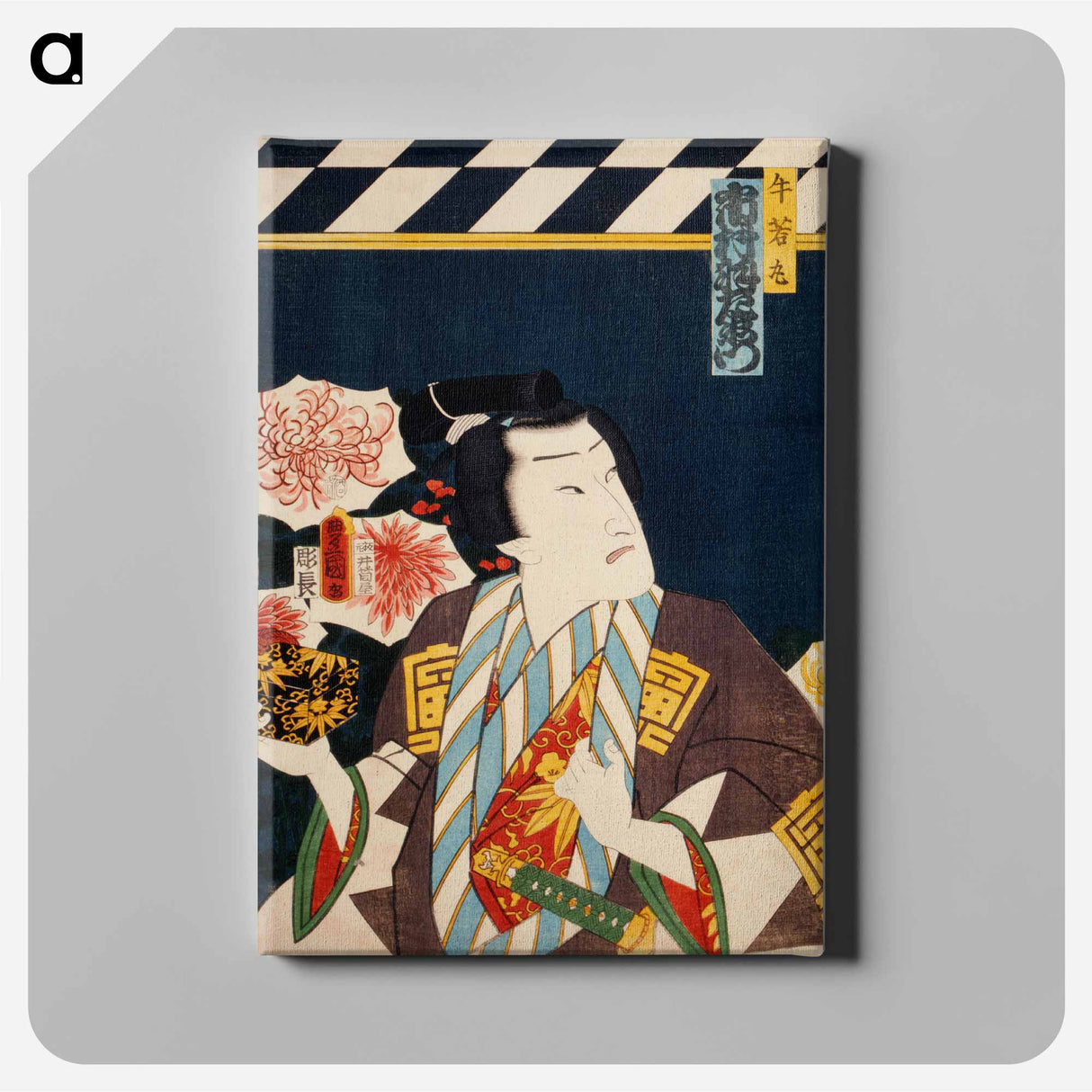 Portraits of Actors - Kunichika Toyohara Canvas.