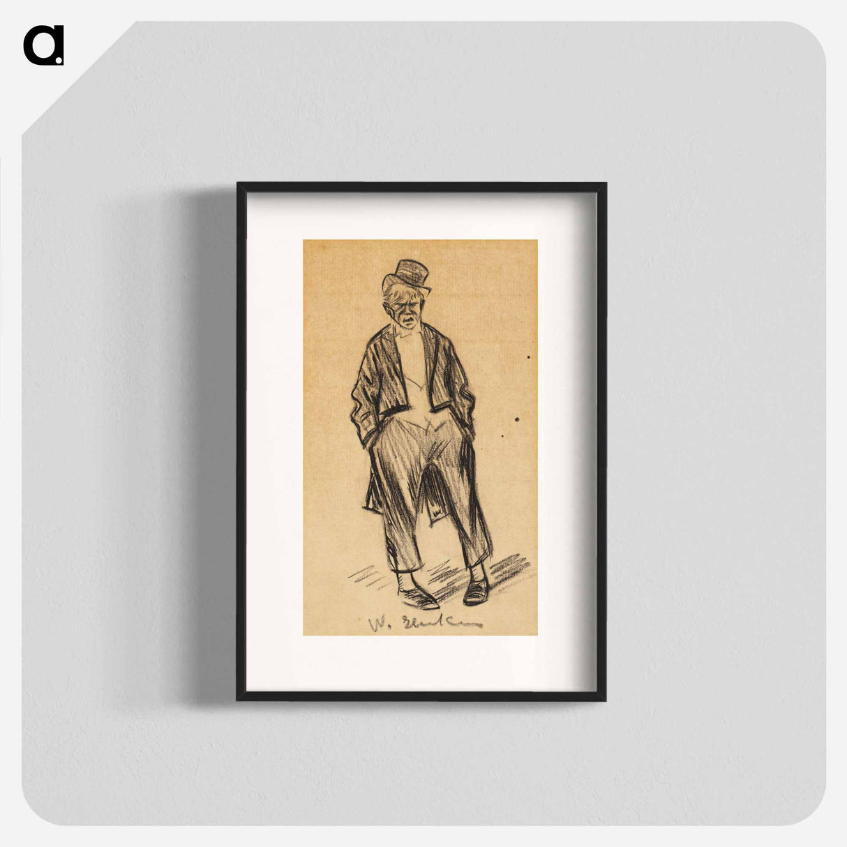 Marceline, the Clown - ウィリアム ジェームス グラッケンズ Poster.