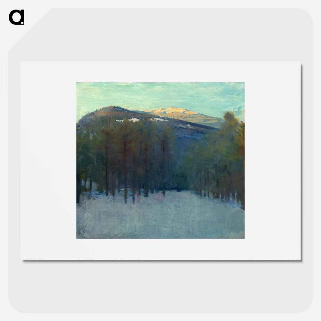 Mount Monadnock - アボット ハンダーソン セイヤー Poster.