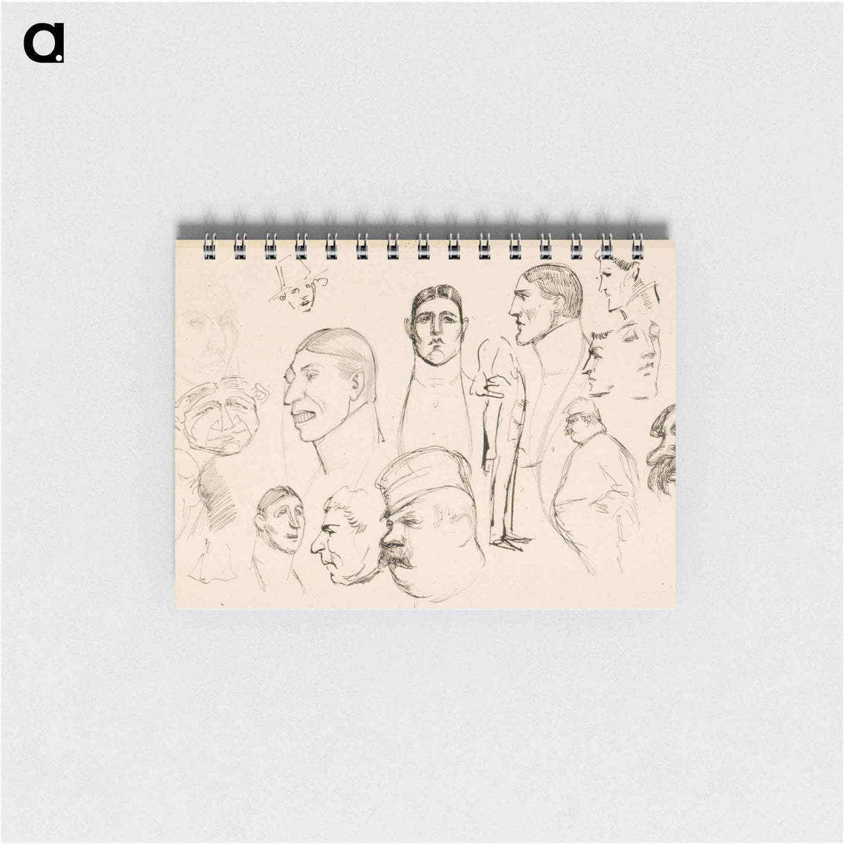 アートメモ帳-Caricatures - アルバート エーデルフェルト Memo.