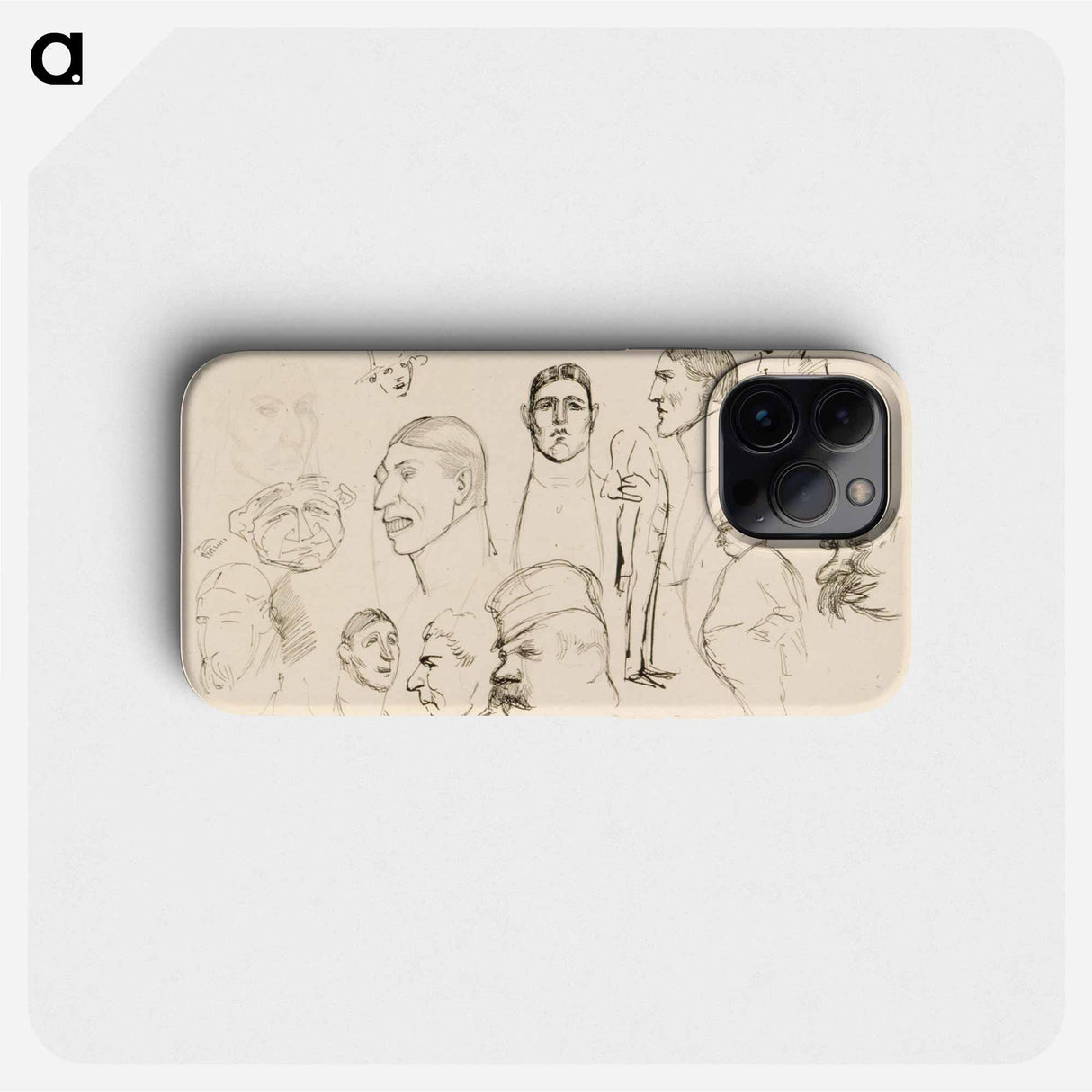 Caricatures - アルバート エーデルフェルト Phone Case.