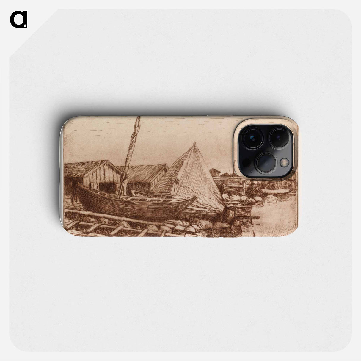 Suursaaren rantaa - アルフレッド ウィリアム フィンチ Phone Case.