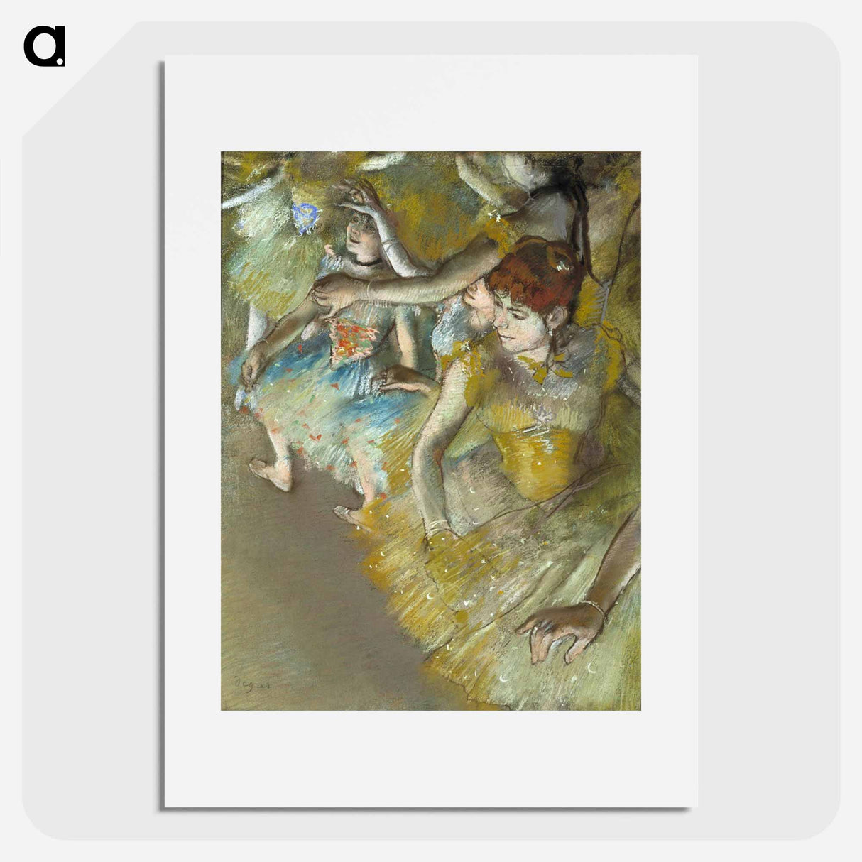 アートポスター-Ballet Dancers on the Stage
- ダラス美術館 Poster.