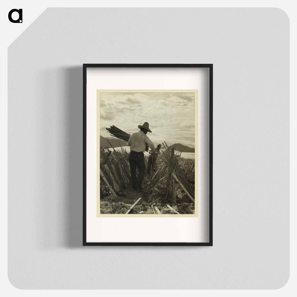 Establishment of rural rehabilitation camps for migrants in California - Dorothea Lange Poster.