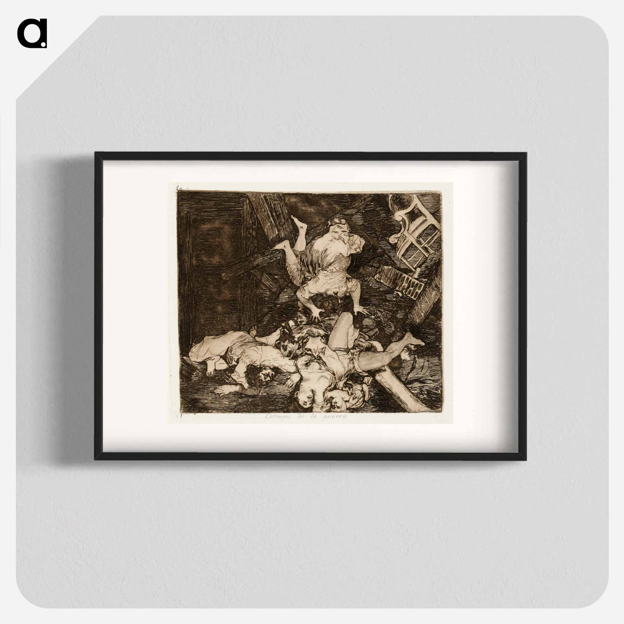 Sodan tuhoja - フランシスコ デ ゴヤ Poster.