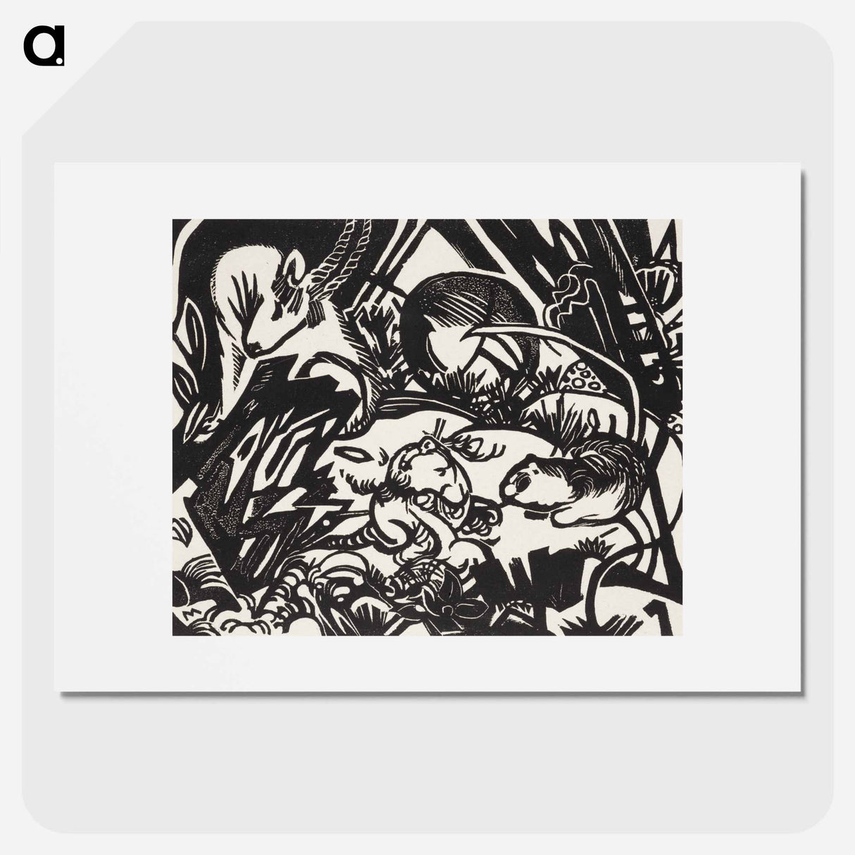 Genius - フランツ マルク Poster.