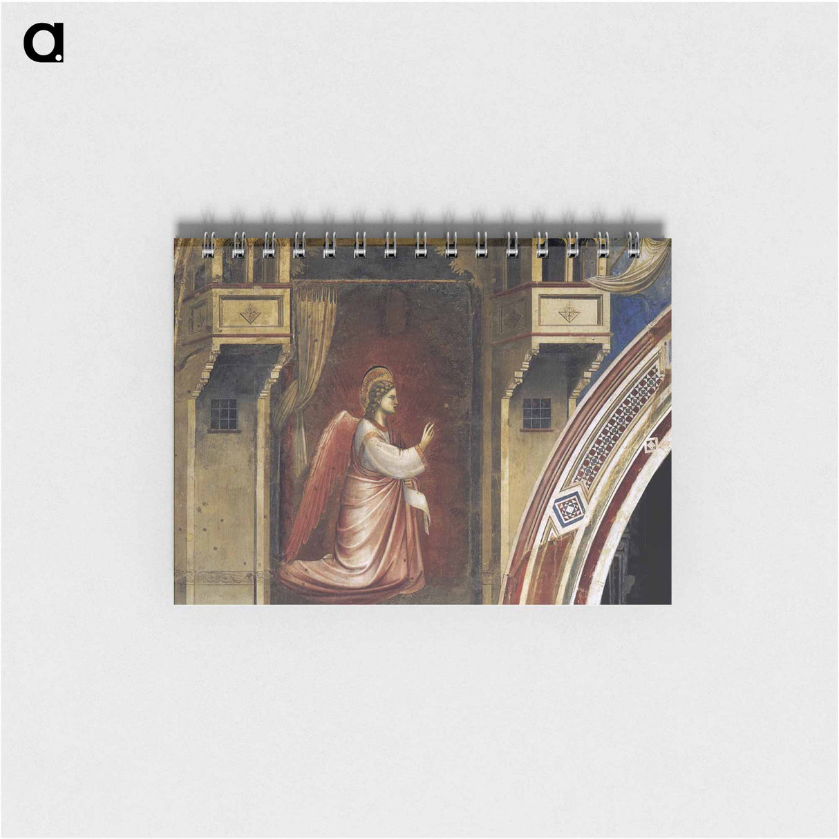 アートメモ帳-Annunciation: The Angel Gabriel Sent by God - ジョット ディ ボンドーネ Memo.