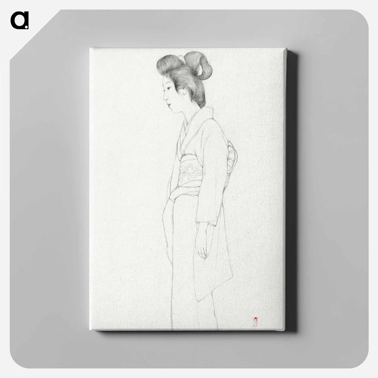 アートパネル-Standing Woman
- 橋口 五葉 Canvas.