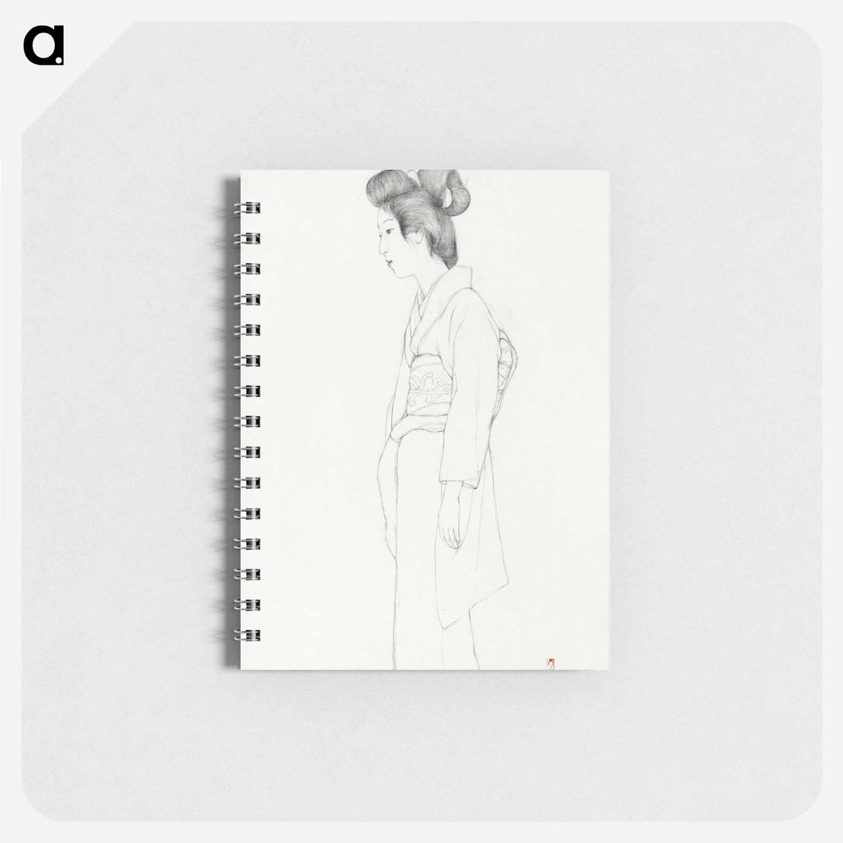 アートメモ帳-Standing Woman
- 橋口 五葉 Memo.
