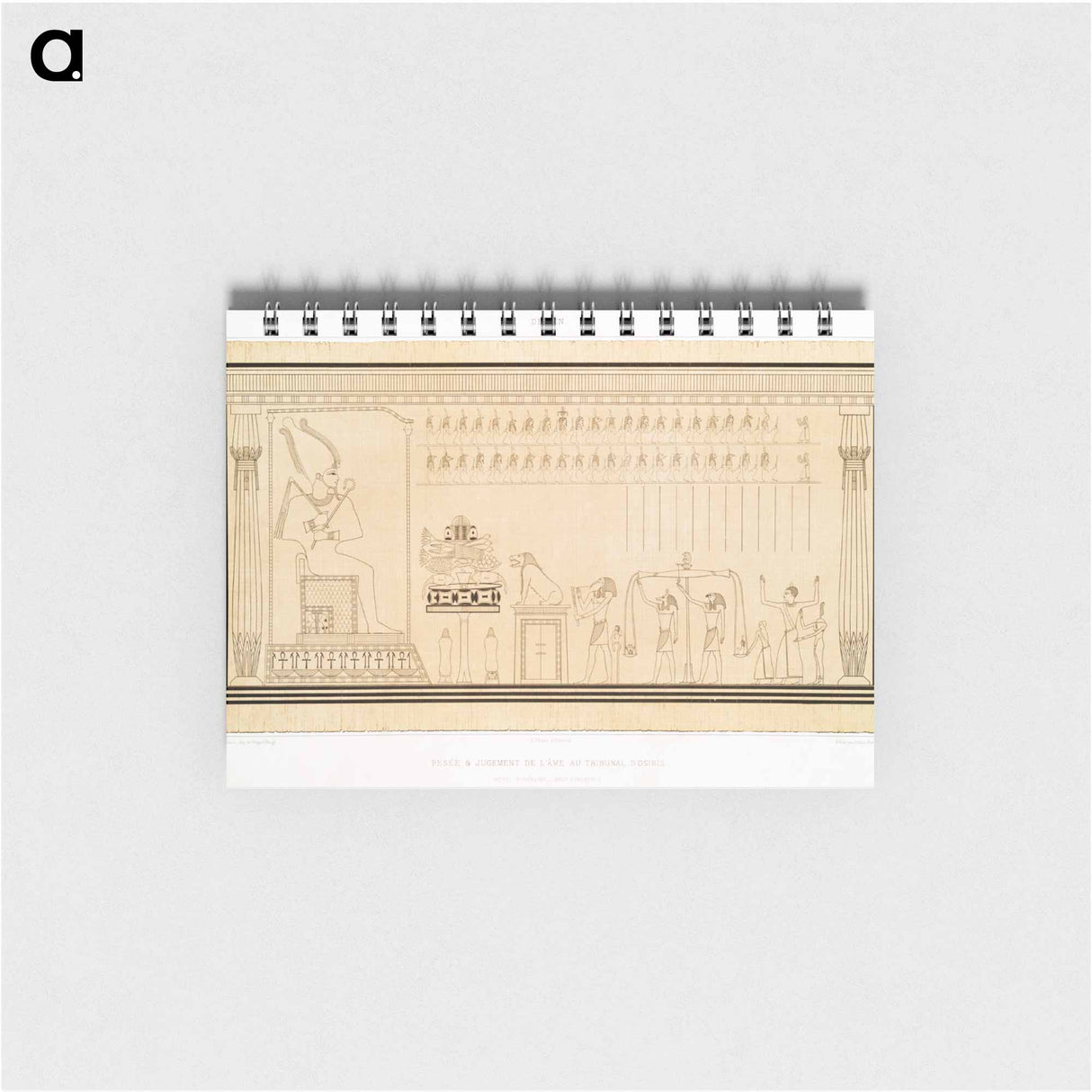 アートメモ帳-Judgment of the Soul in the Court of Osiris
- エジプト美術史 Memo.