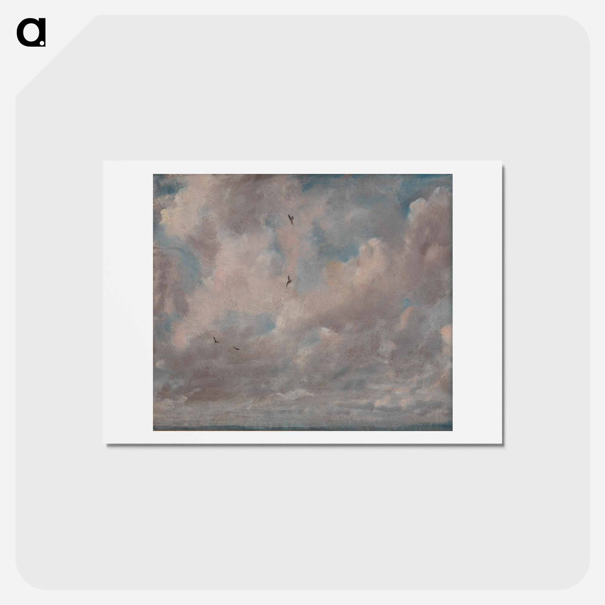 アートポストカード-Cloud Study
- ジョン コンスタブル Postcard.
