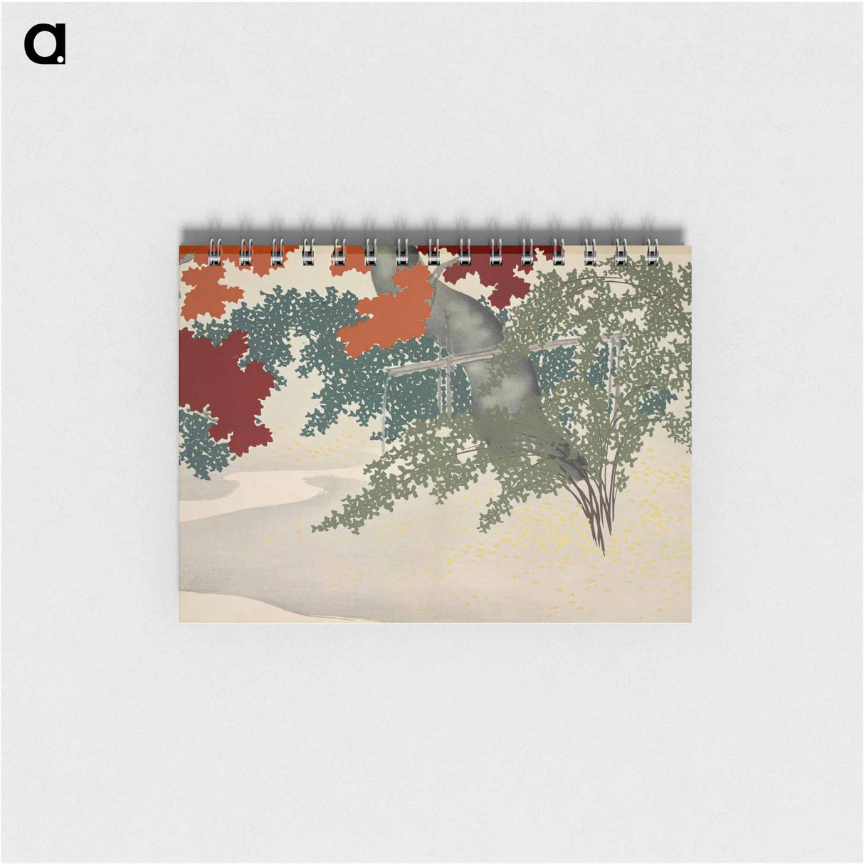 Maple from Momoyogusa–Flowers of a Hundred Generations - 神坂 雪佳 Memo.