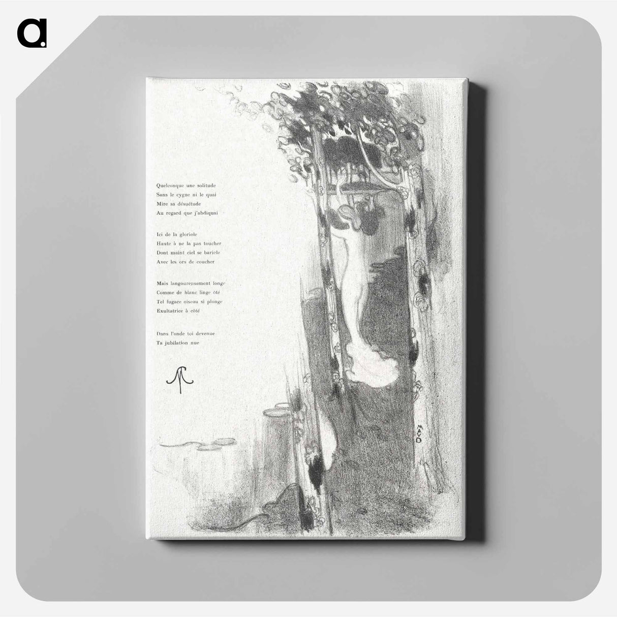 アートパネル-Petit Air - モーリス ドニ Canvas.