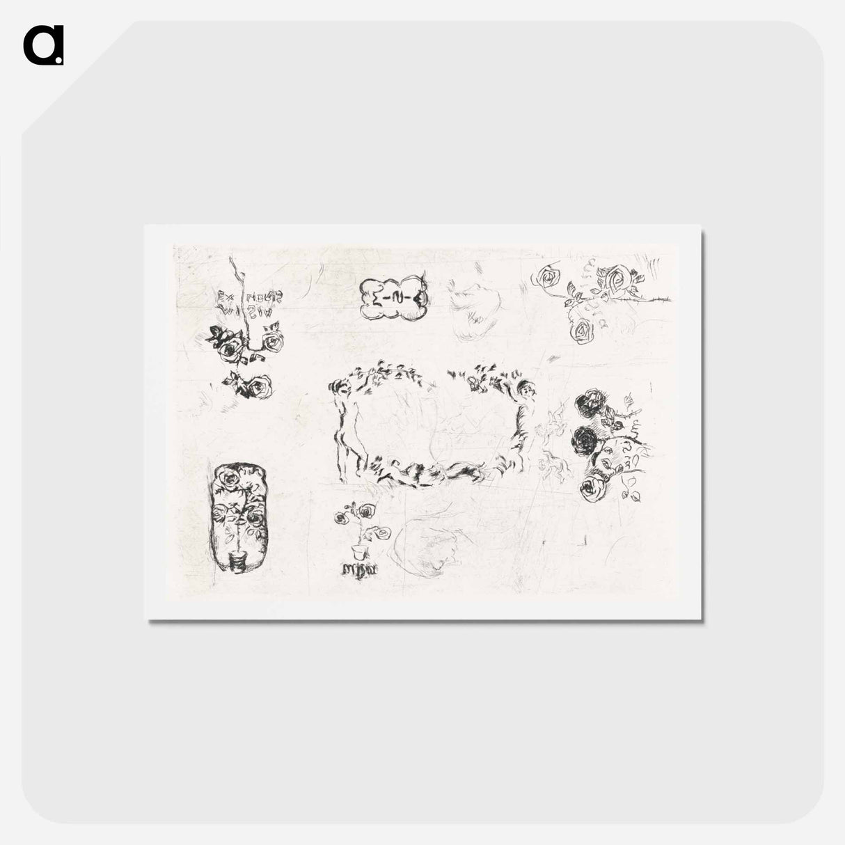 アートポストカード-Misia Natanson Book-Plates
- ピエール ボナール Postcard.