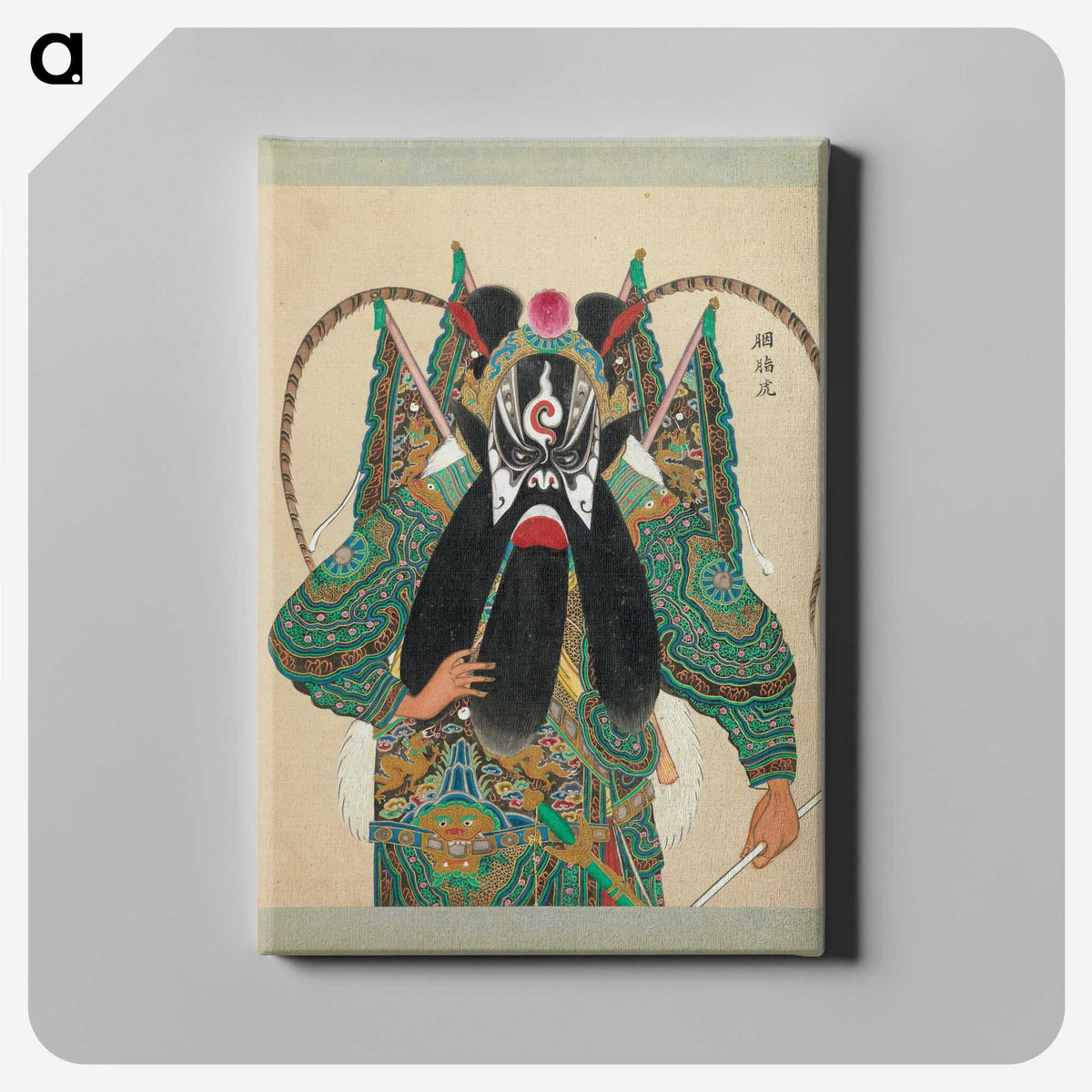 1-4_100-Portraits-of-Peking-Opera-Characters_canvas