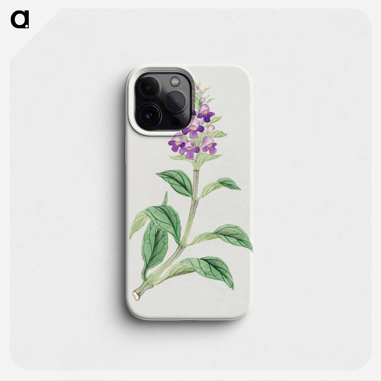 Utsugo Gusa - 19世紀の日本の花 Phone Case.