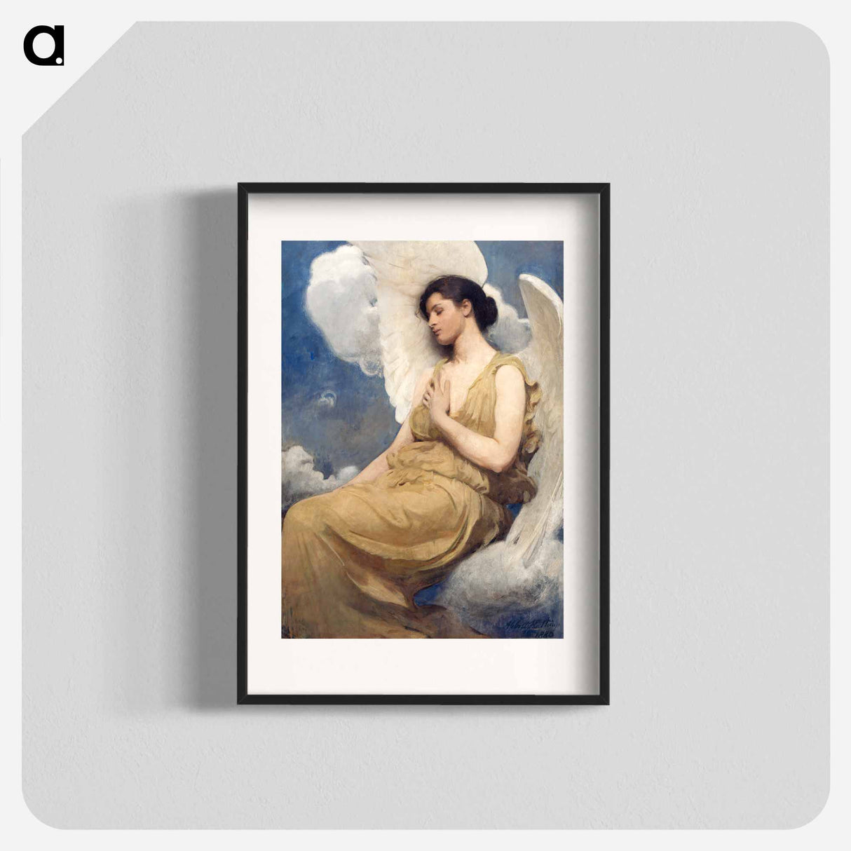 Winged Figure - アボット ハンダーソン セイヤー Poster.