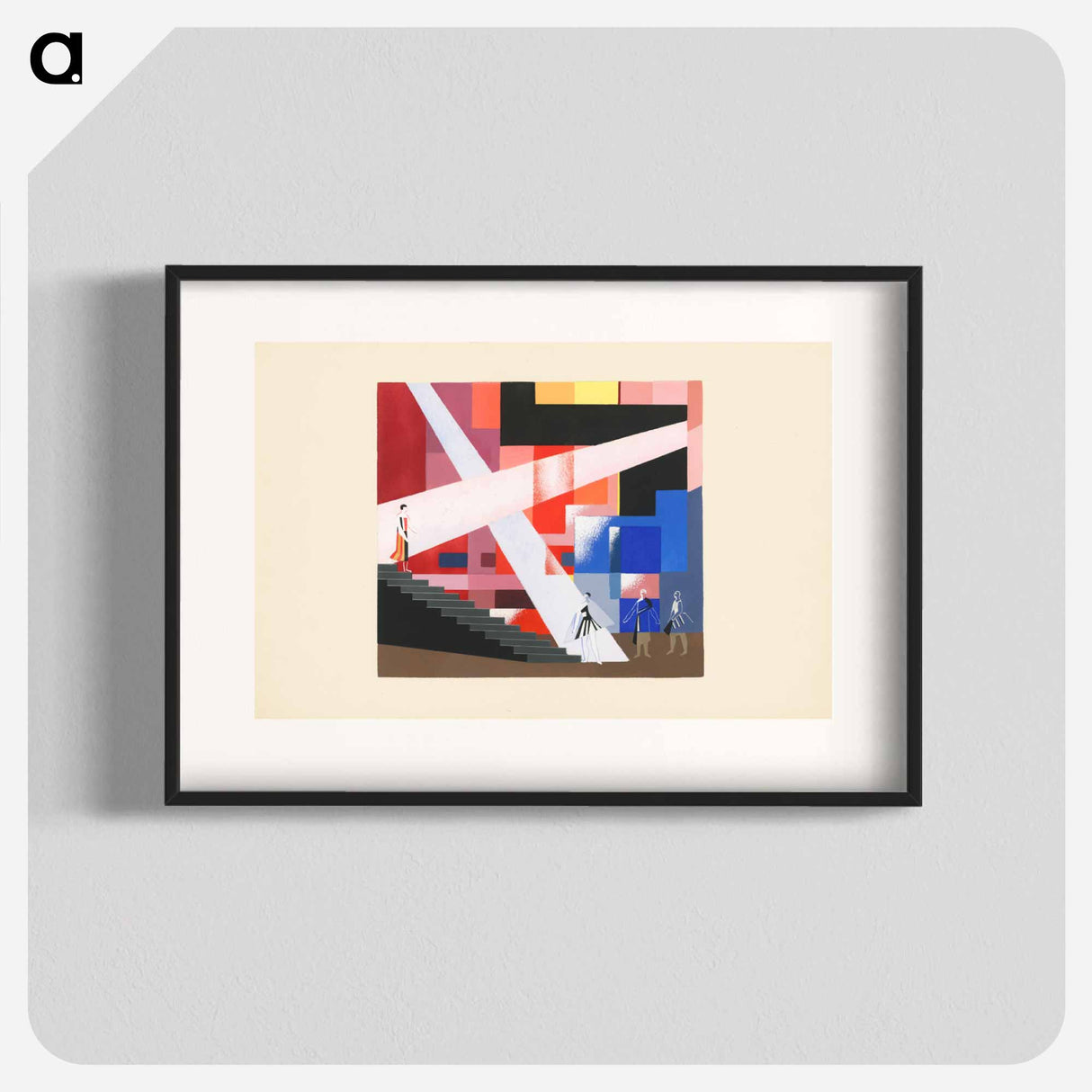 Maquettes de théatre i.-xv. - アレクサンドラ エクスター Poster.