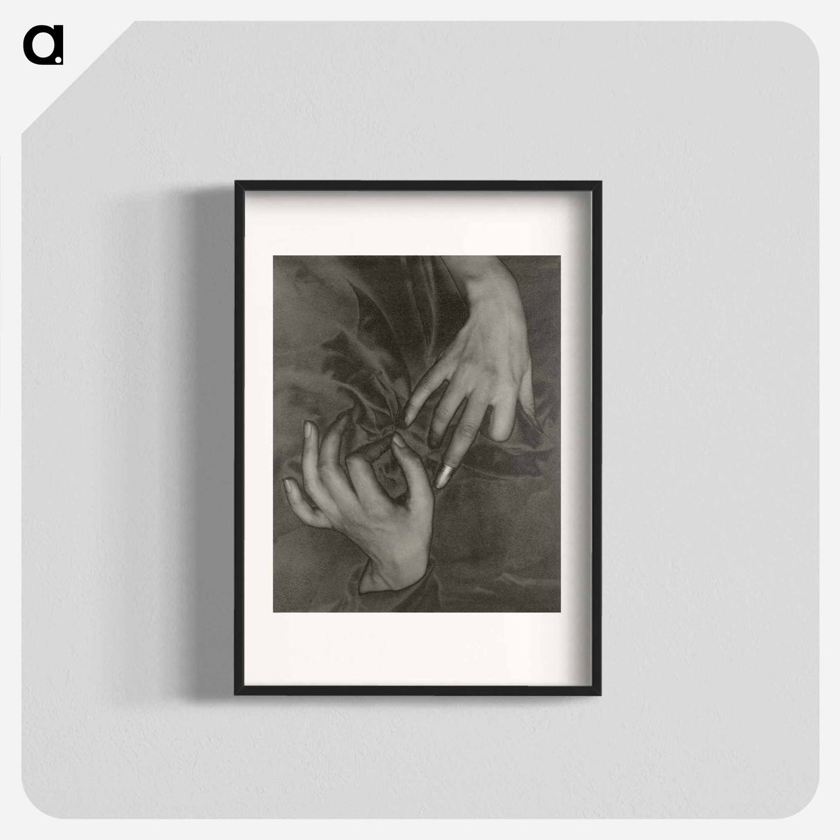 Georgia O’Keeffe—Hands and Thimble - アルフレッド スティーグリッツ Poster.