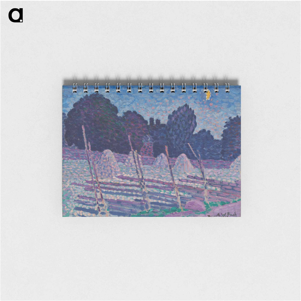 アートメモ帳-An august's night - アルフレッド ウィリアム フィンチ Memo.