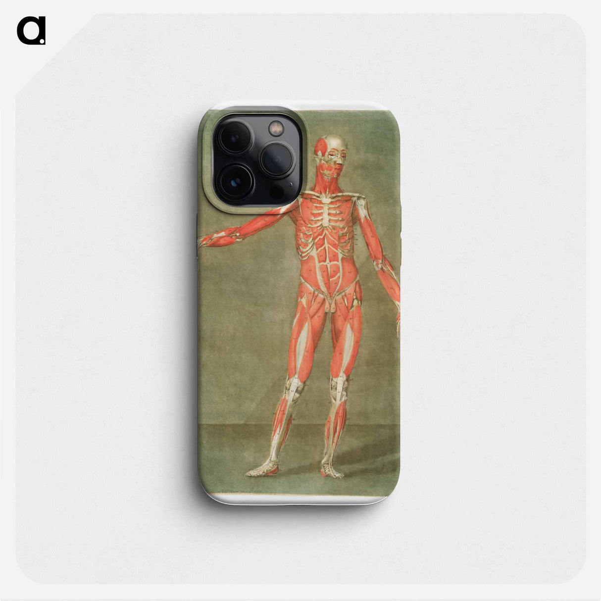 This fascinating collection of anatomical illustrations - アルノルド エロイ ゴーティエ ダゴティ Phone Case.