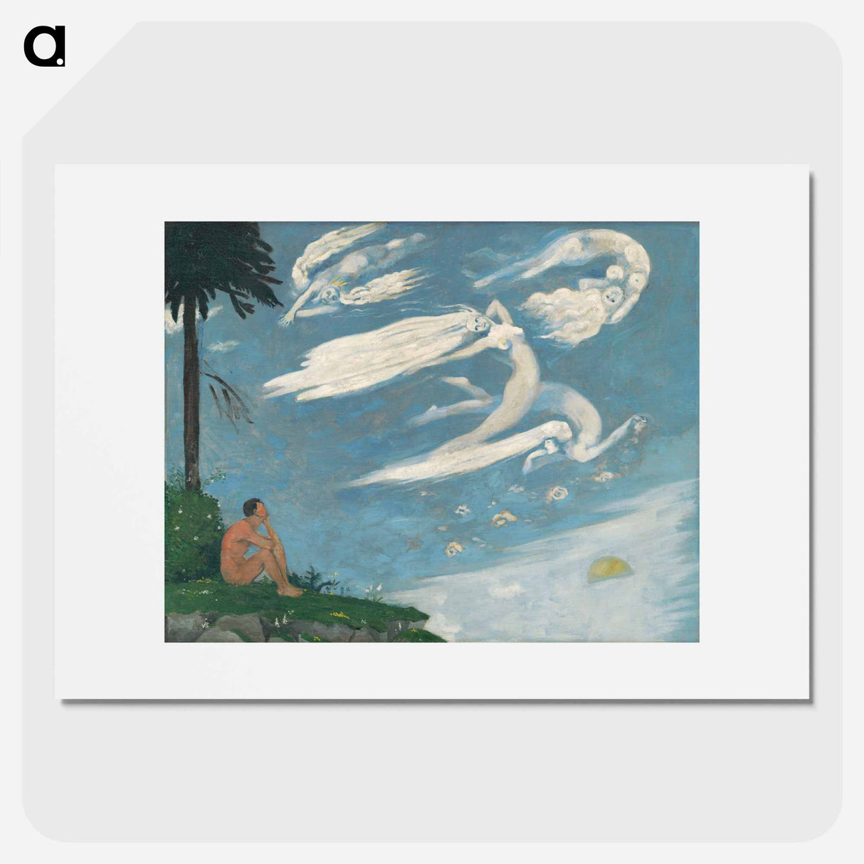 Composition - アーノルド ピーター ワイズ クビンチャン Poster.