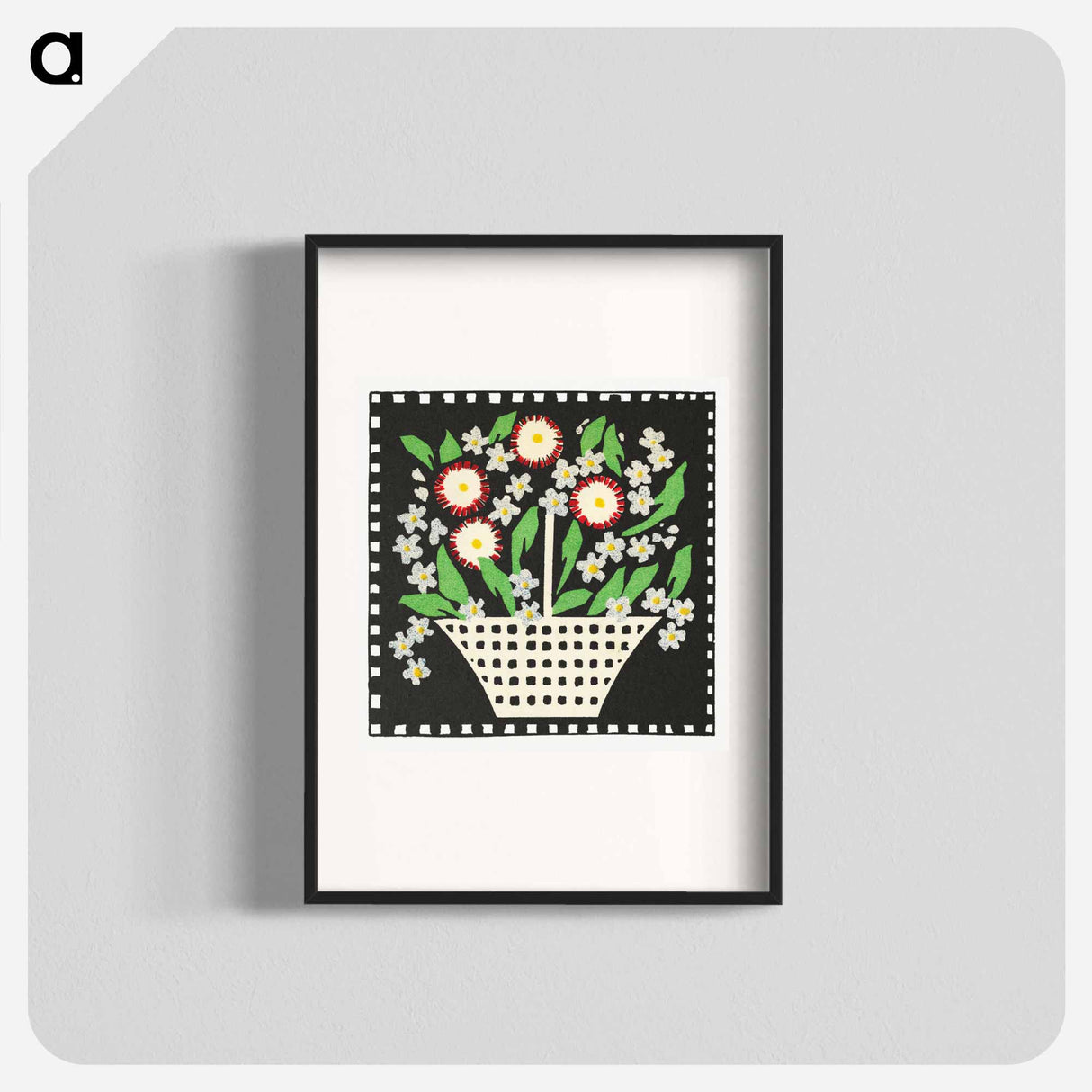 アートポスター-Basket of Flowers
- 花のバスケット Poster.