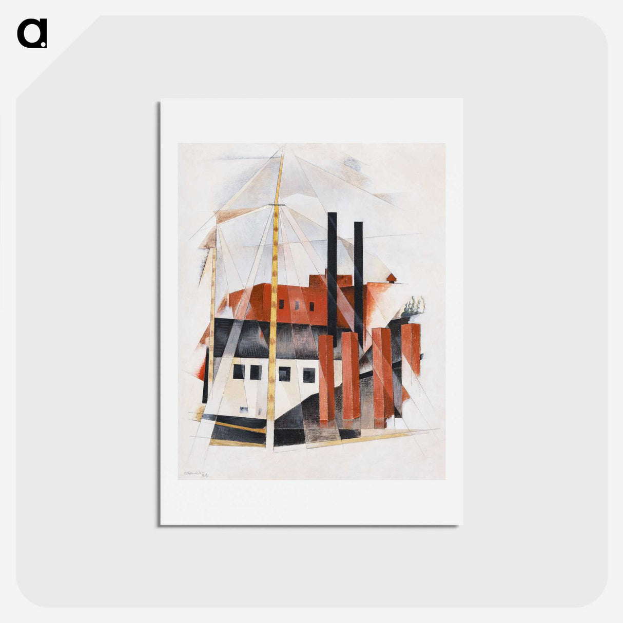 1-4_Charles-Demuth_hagaki