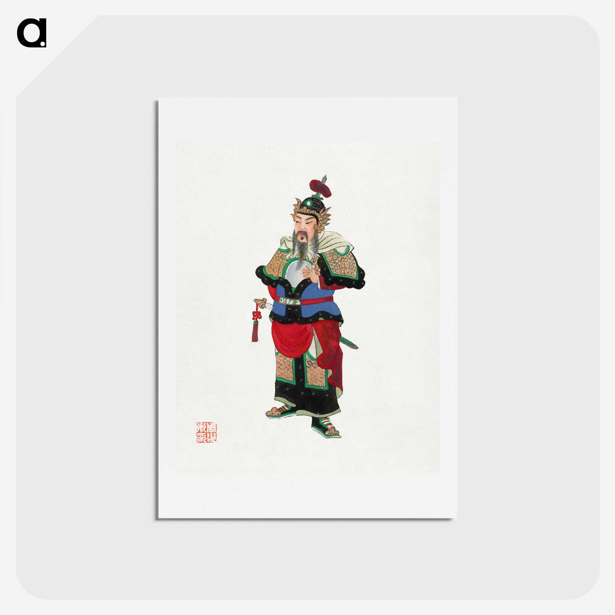 1-4_Chinese-Costumes_hagaki