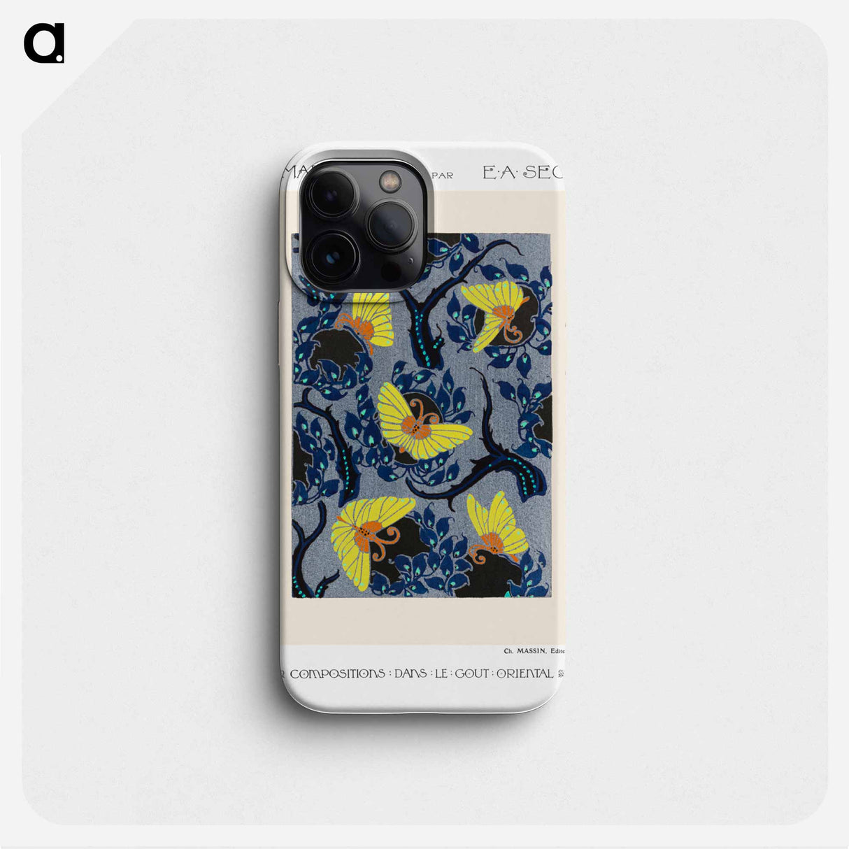 Samarkande: 20 Color Compositions in the Oriental Style - E.A.セギー Phone Case.