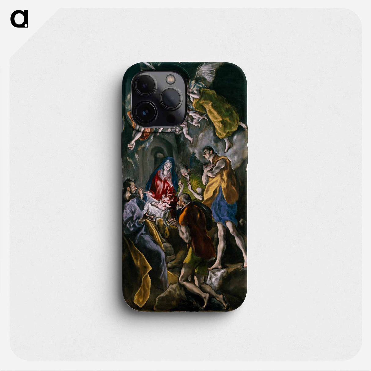 The Adoration of the Shepherds - エル グレコ Phone Case.