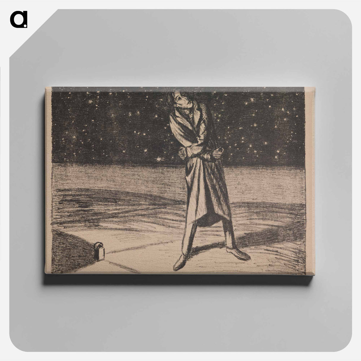 Star dance - エルンスト ハインリヒ バルラッハ Canvas.