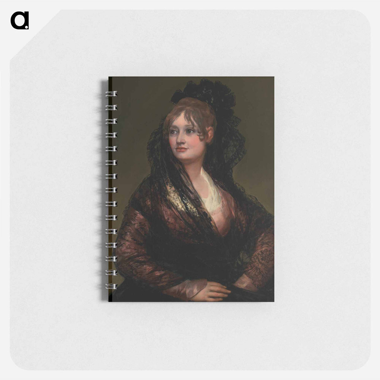 Portrait of Doña Isabel de Porcel - フランシスコ デ ゴヤ Memo.