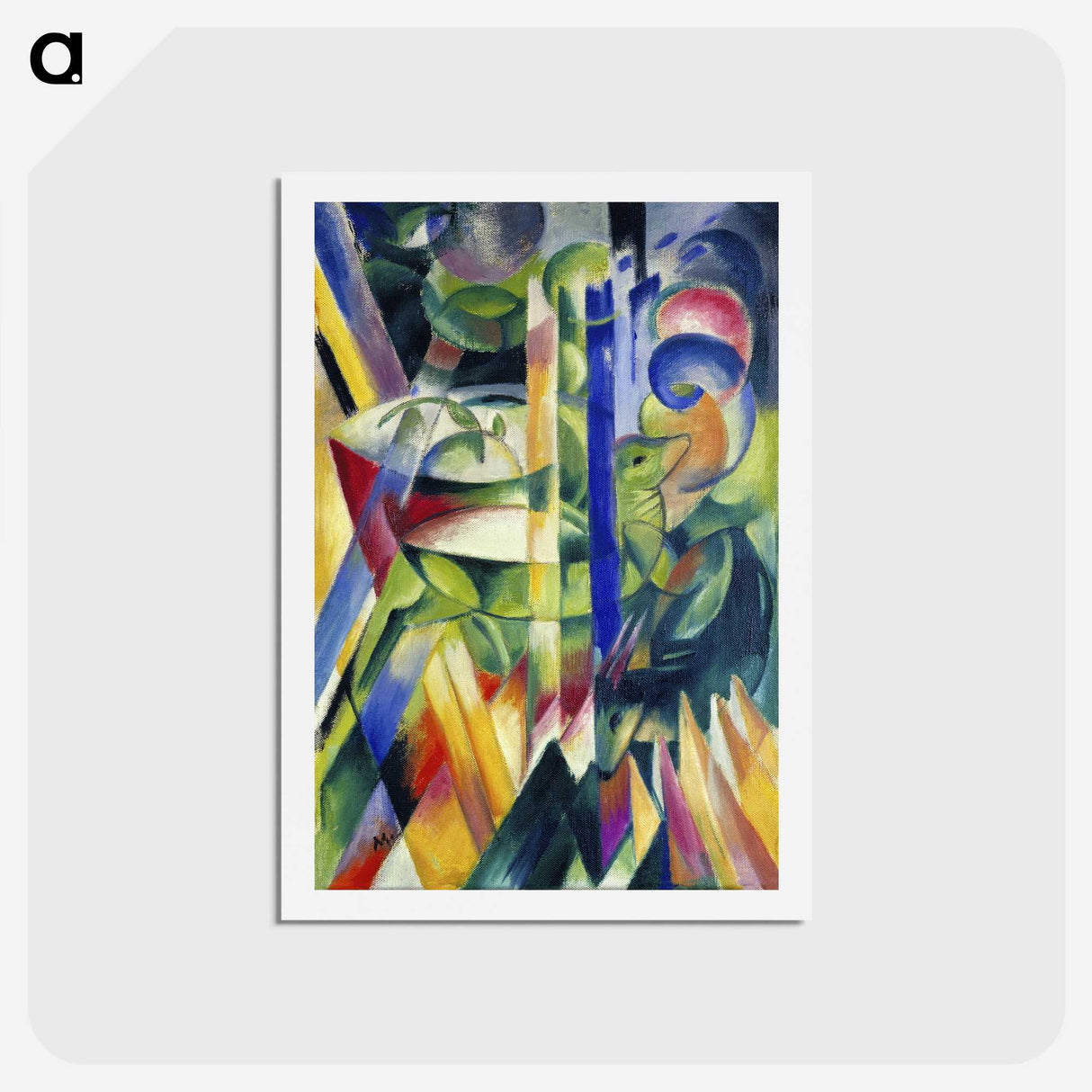 1-4_Franz-Marc_hagaki