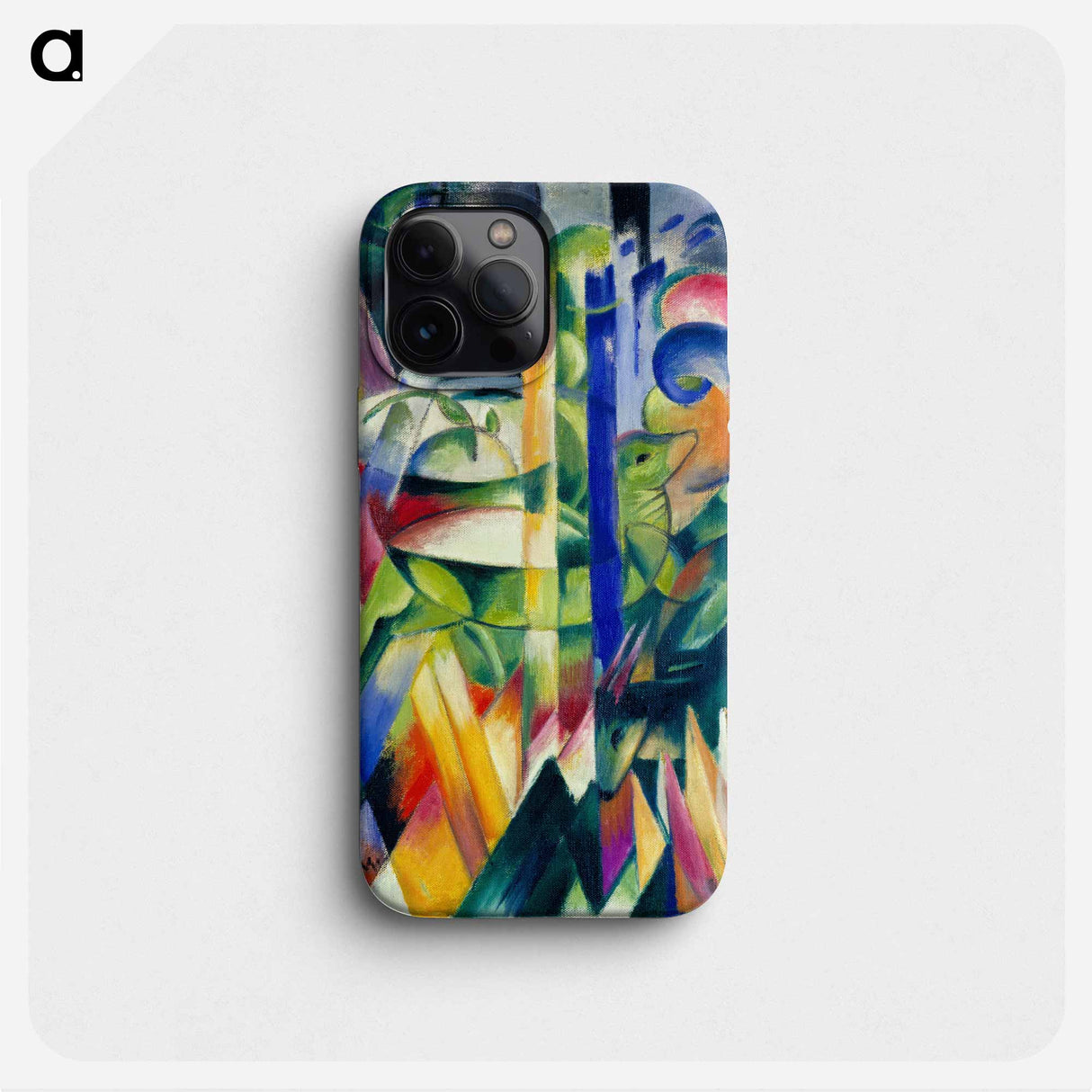 The Little Mountain Goats - Franz Marc Phone Case.