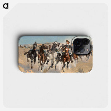 Dismounted: The Fourth Troopers Moving the Led Horses
 - フレデリック レミントン Phone Case.