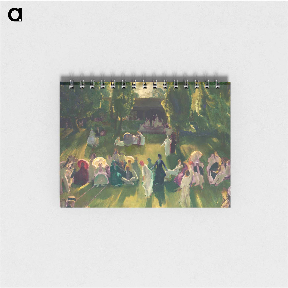 Tennis at Newport - ジョージ ベローズ Memo.