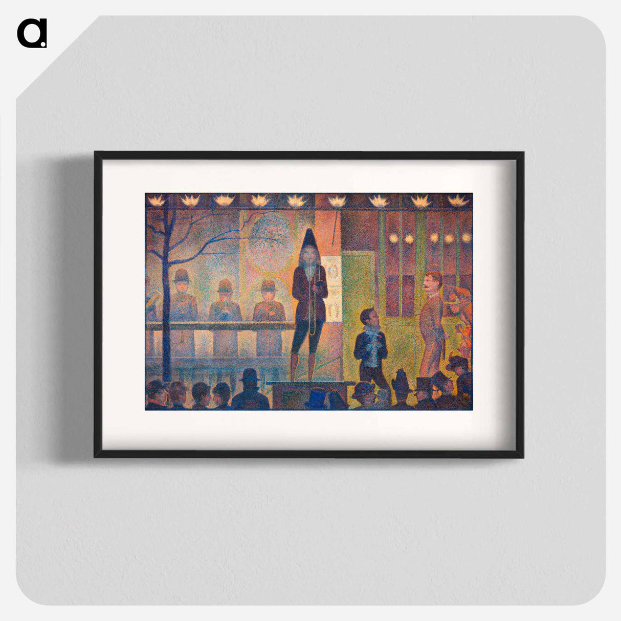 Circus Sideshow - Georges Seurat Poster.