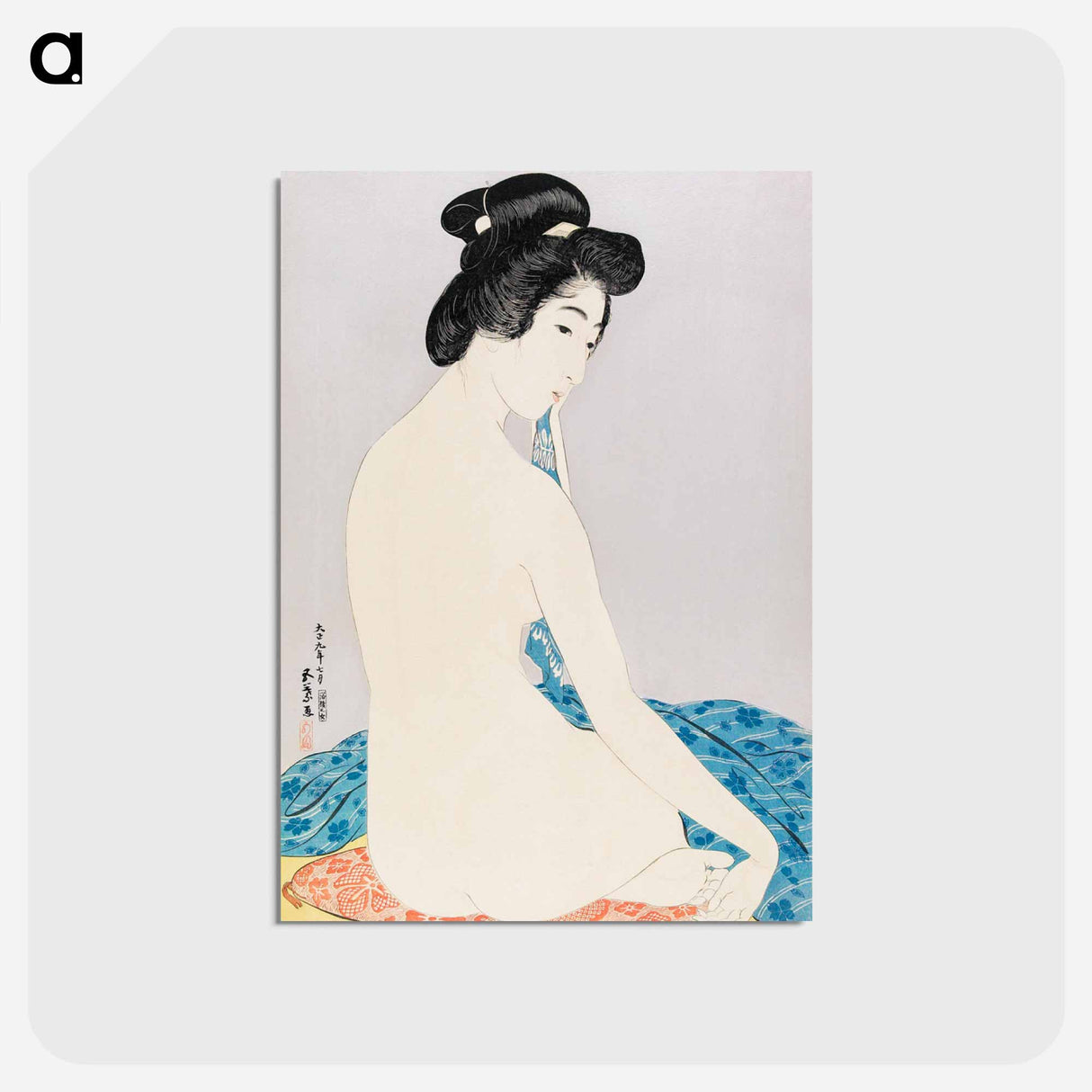 アートポストカード-Woman After a Bath
- 橋口 五葉 Postcard.