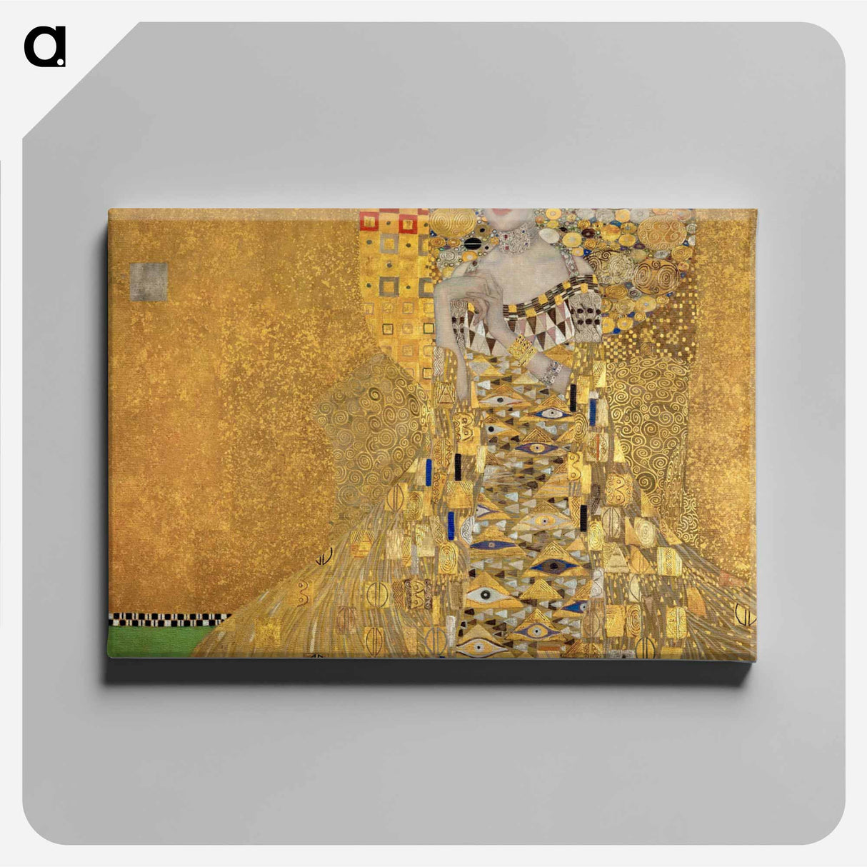 Portrait of Adele Bloch-Bauer I - グスタフ クリムト Canvas.