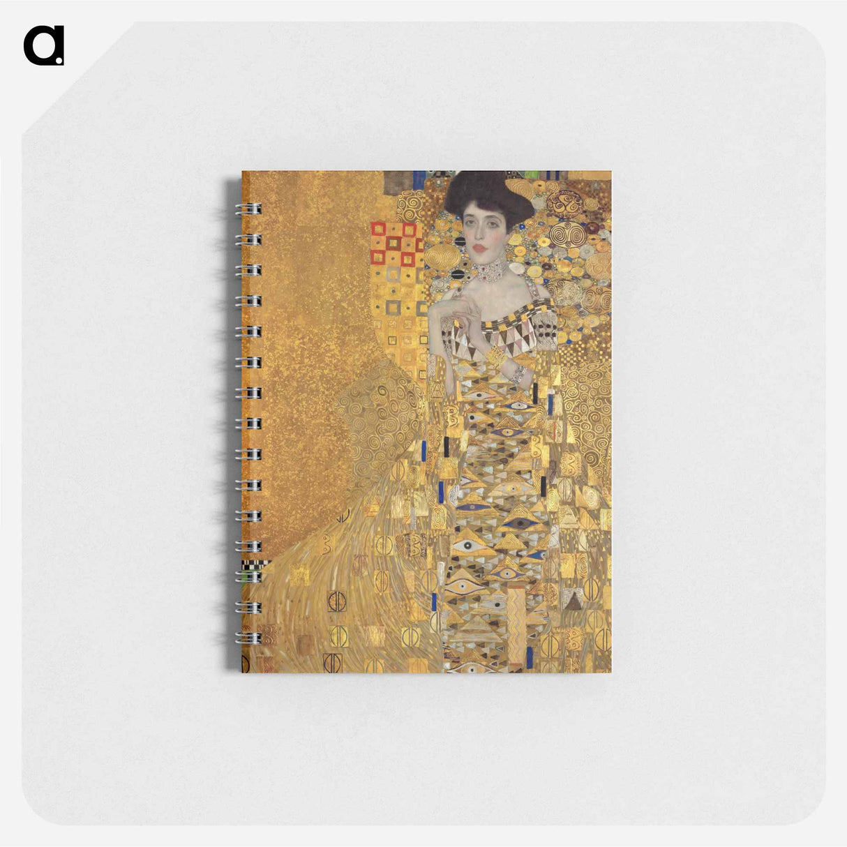 Portrait of Adele Bloch-Bauer I - グスタフ クリムト Memo.