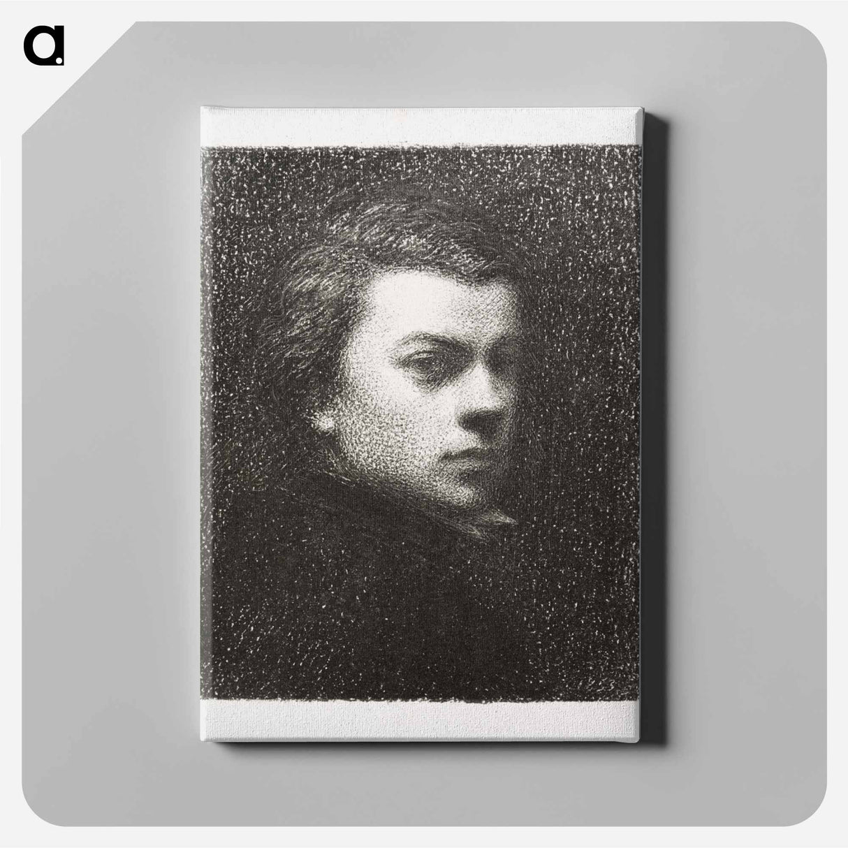 Portrait of Monsieur Fantin-Latour at Seventeen Years - アンリ ファンタン ラトゥール Canvas.