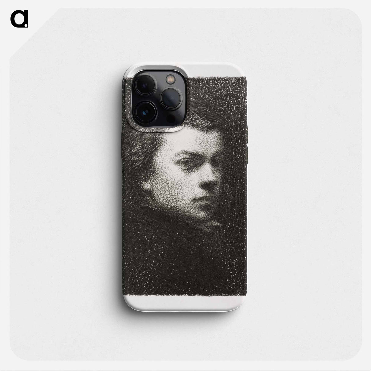 Portrait of Monsieur Fantin-Latour at Seventeen Years - アンリ ファンタン ラトゥール Phone Case.