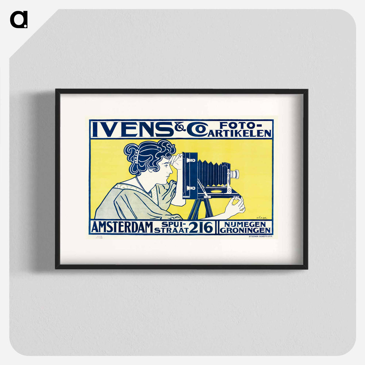 Ivens & Co. Photographic Prints - Johan Georg van Kasper Poster.