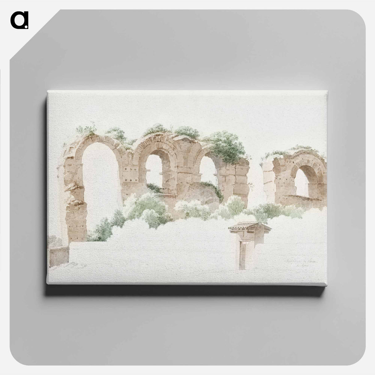 アートパネル-Aqueduct in Rome
- ジョセフス アウグストゥス クニップ Canvas.