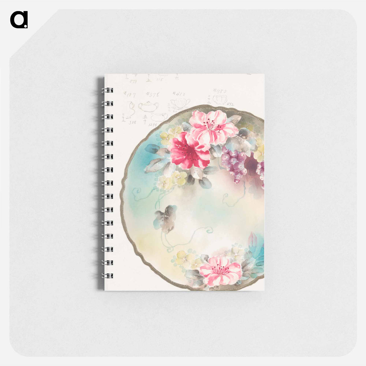 アートメモ帳-Design for a Plate
- ノリタケ工場 Memo.