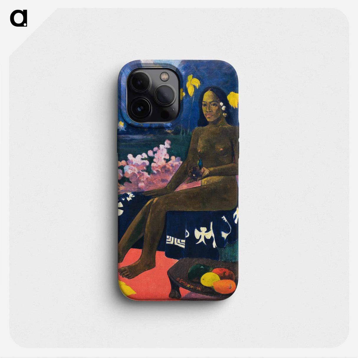The Seed of the Areoi - Paul Gauguin Phone Case.