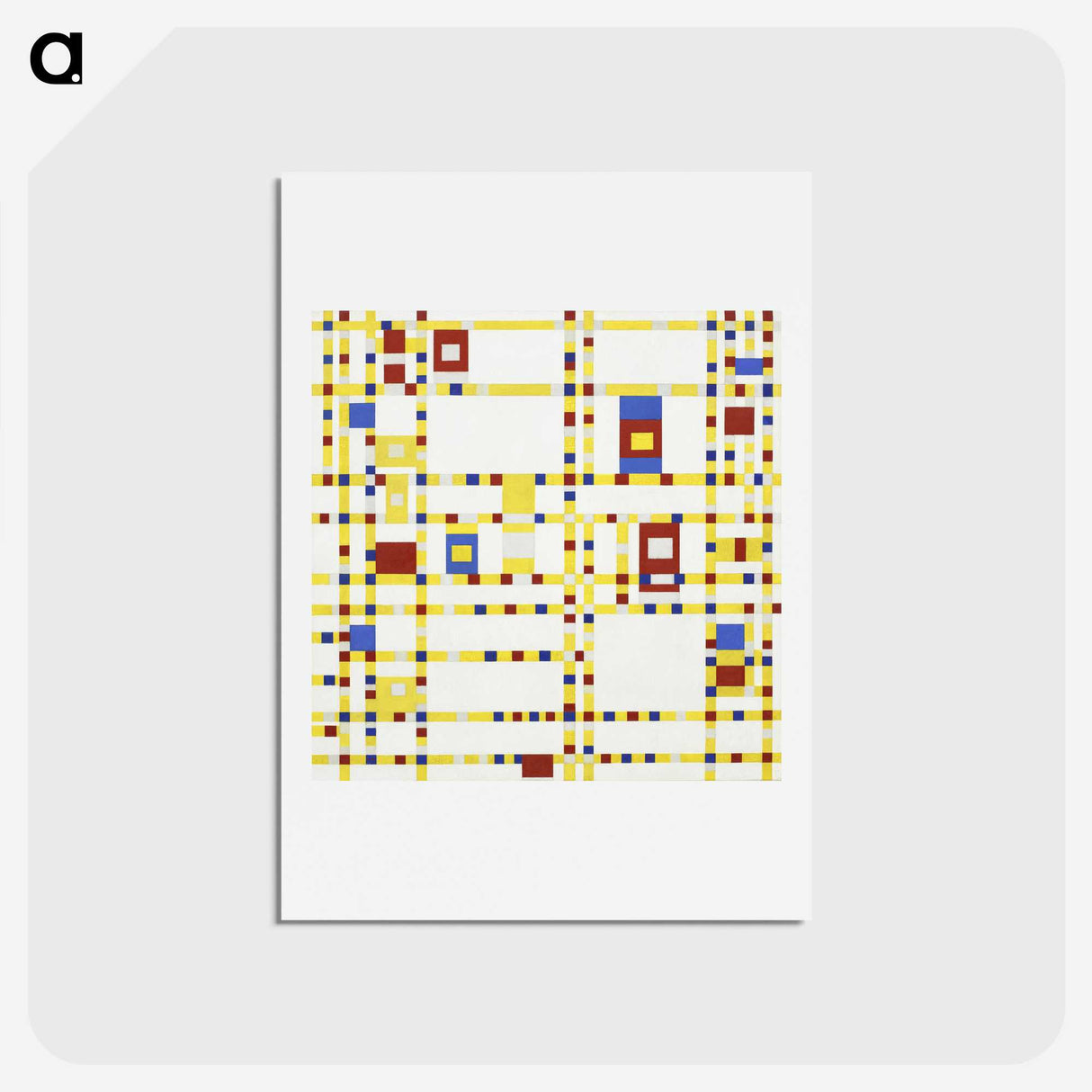 1-4_Piet-Mondrian_hagaki