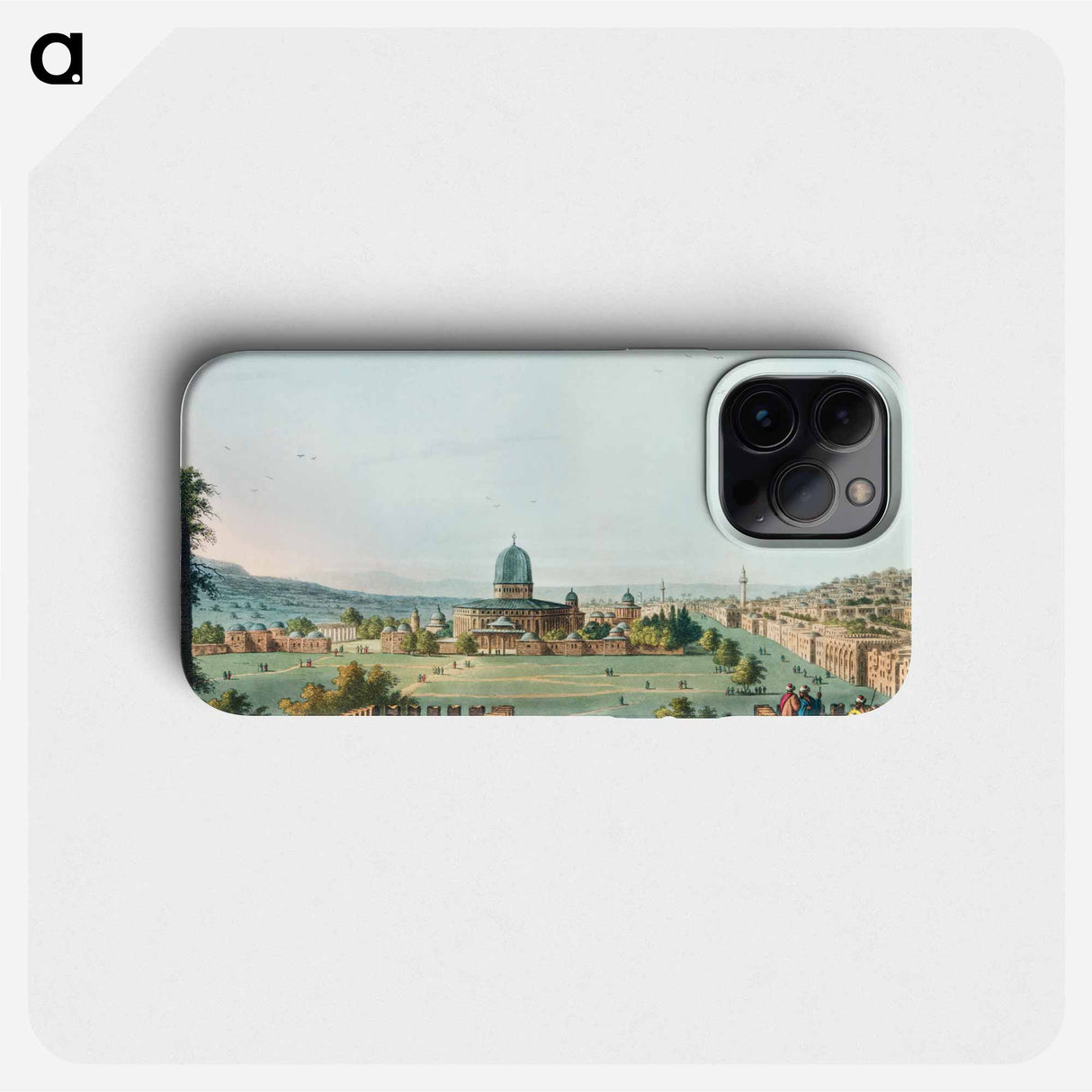 Temple of Solomon - オスマン帝国領内の景色 Phone Case.